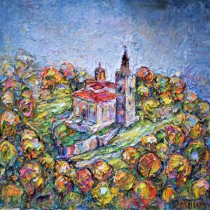 картина на Царевец – Патриаршията