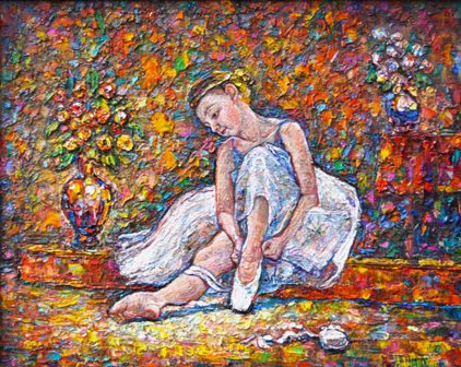 "Малката балерина" - категория фигурални картини